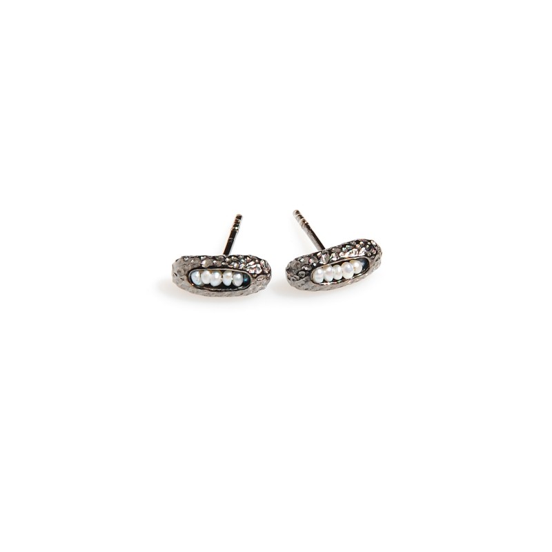 PEARL silver earrings