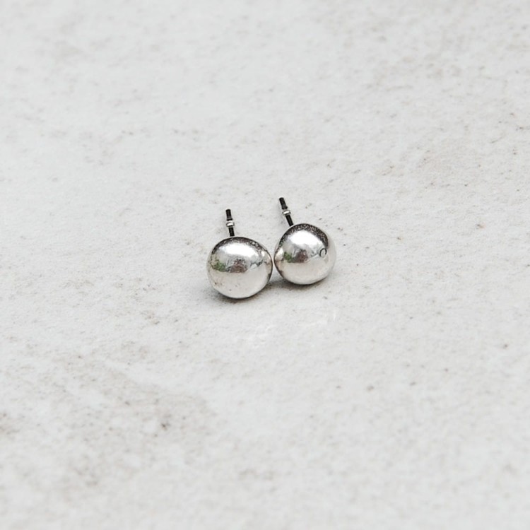 kolczyki srebrne piegi