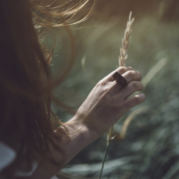 sygnet z opiłkami miedzi