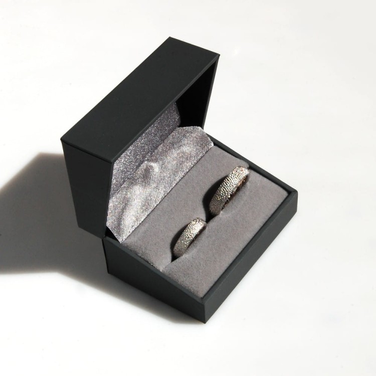 obrączka srebrna Diamond