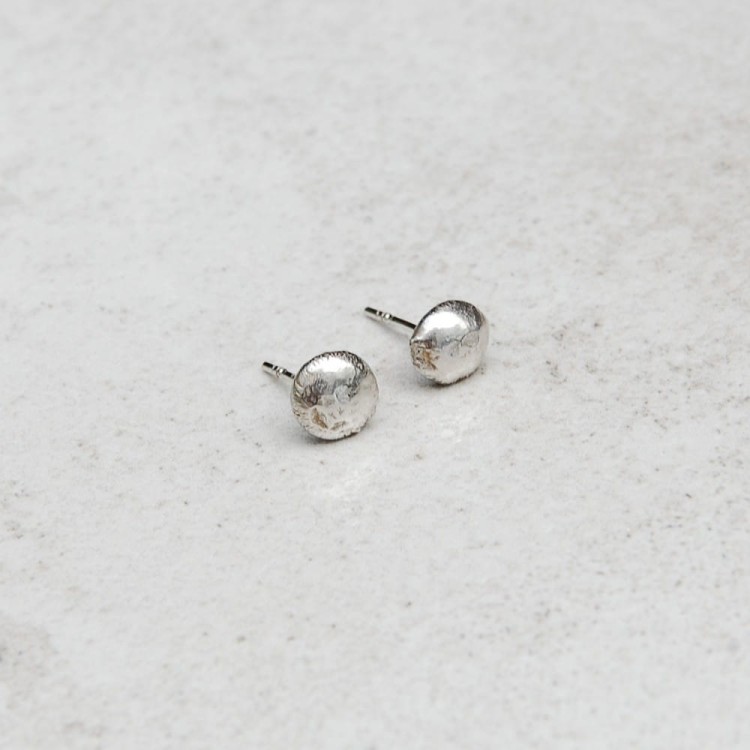 kolczyki srebrne piegi